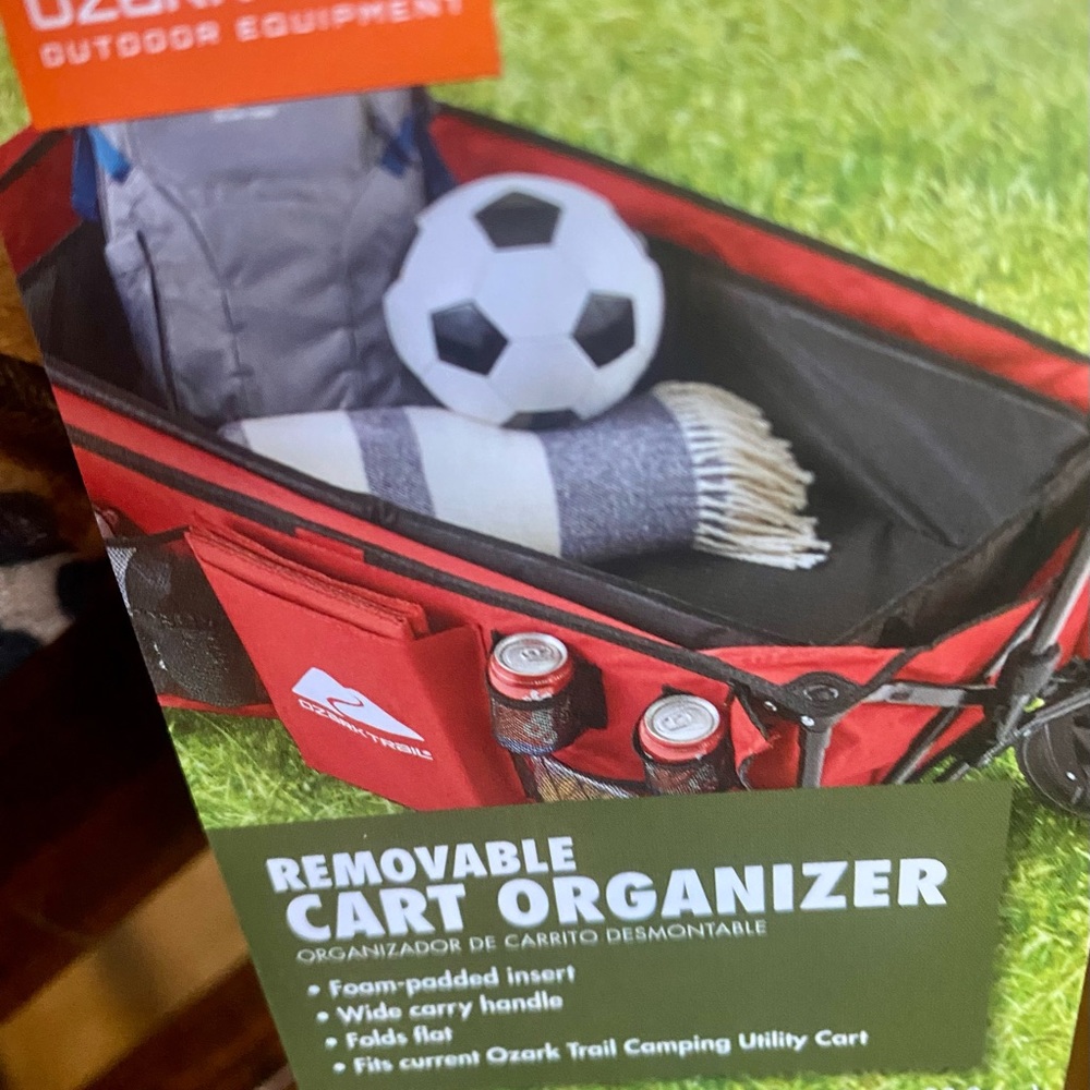 Nwt…ozark trail cart organizer and or trunk organizer!!!